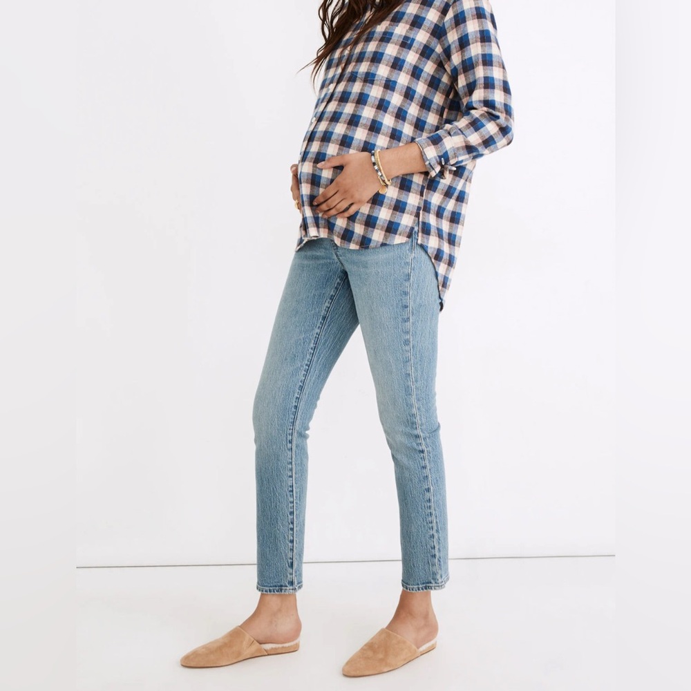 Maternity Over-the-Belly Perfect Vintage Jeans in Banner Wash